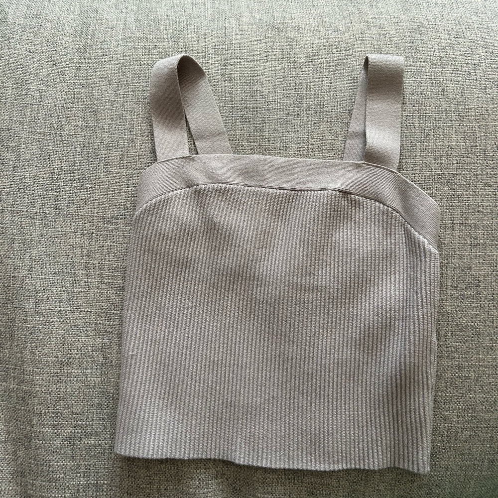 Abercrombie & Fitch Ribbed Sweater Tank
